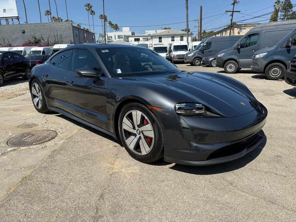 used 2022 Porsche Taycan car, priced at $55,484
