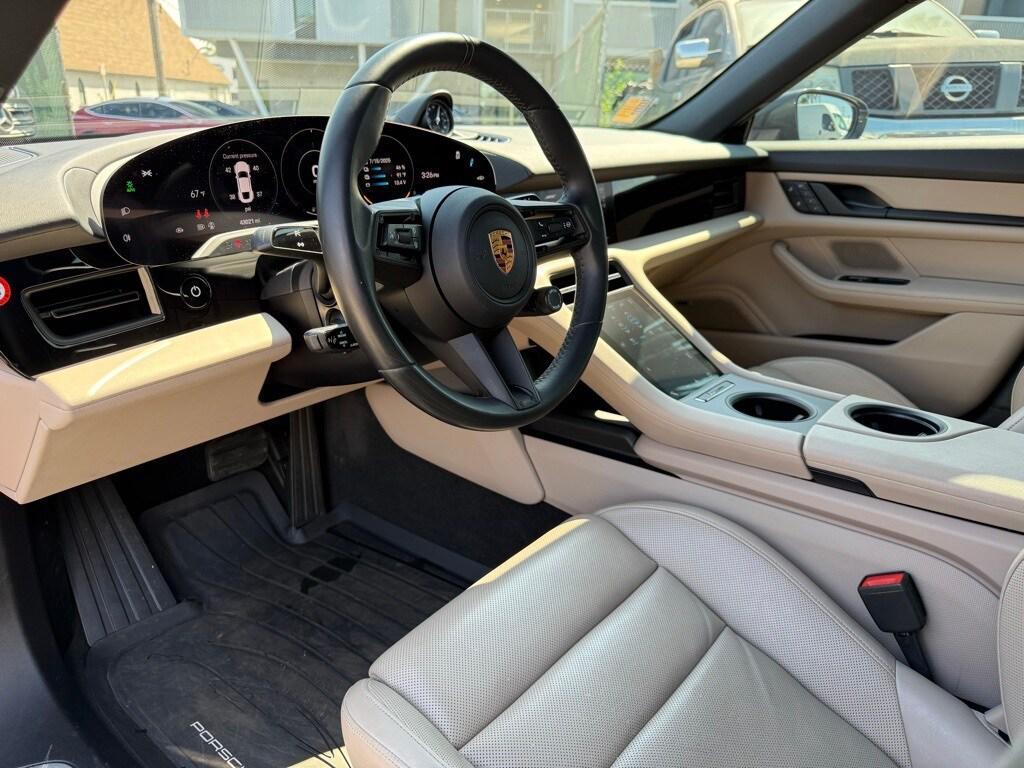 used 2022 Porsche Taycan car, priced at $55,484