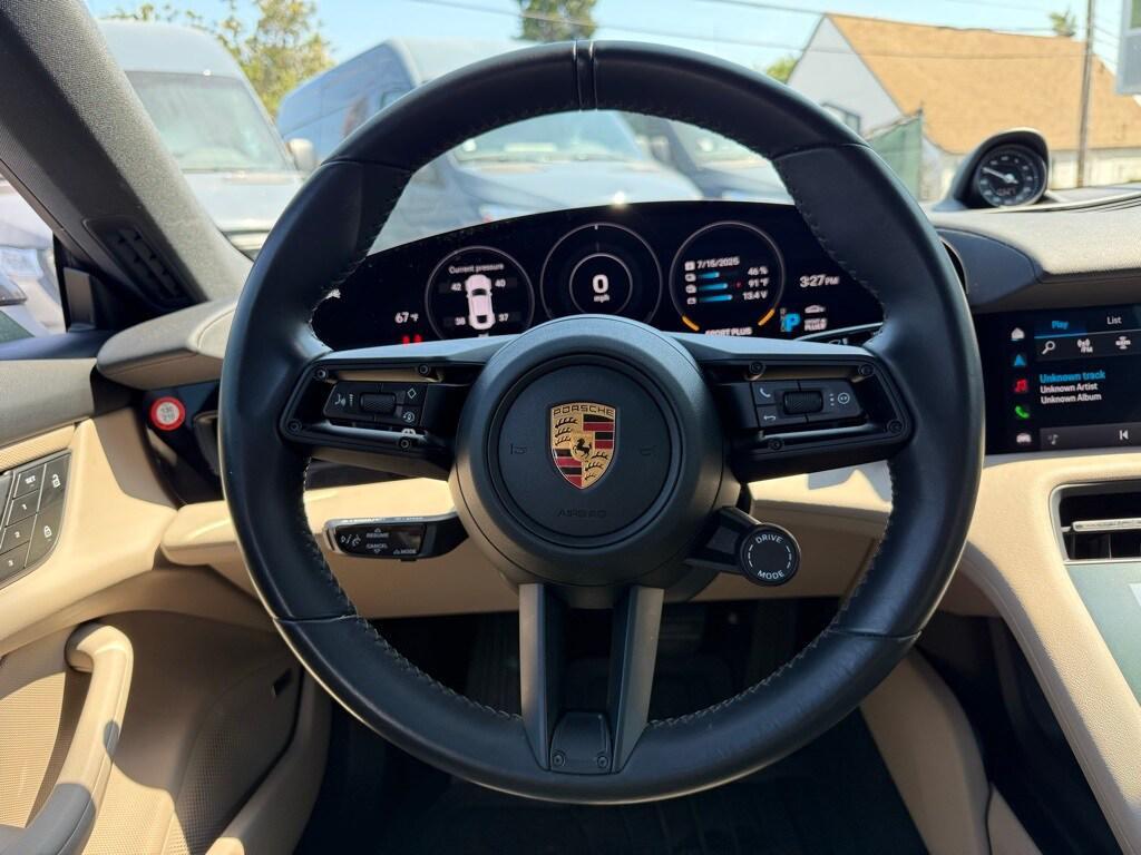 used 2022 Porsche Taycan car, priced at $55,484