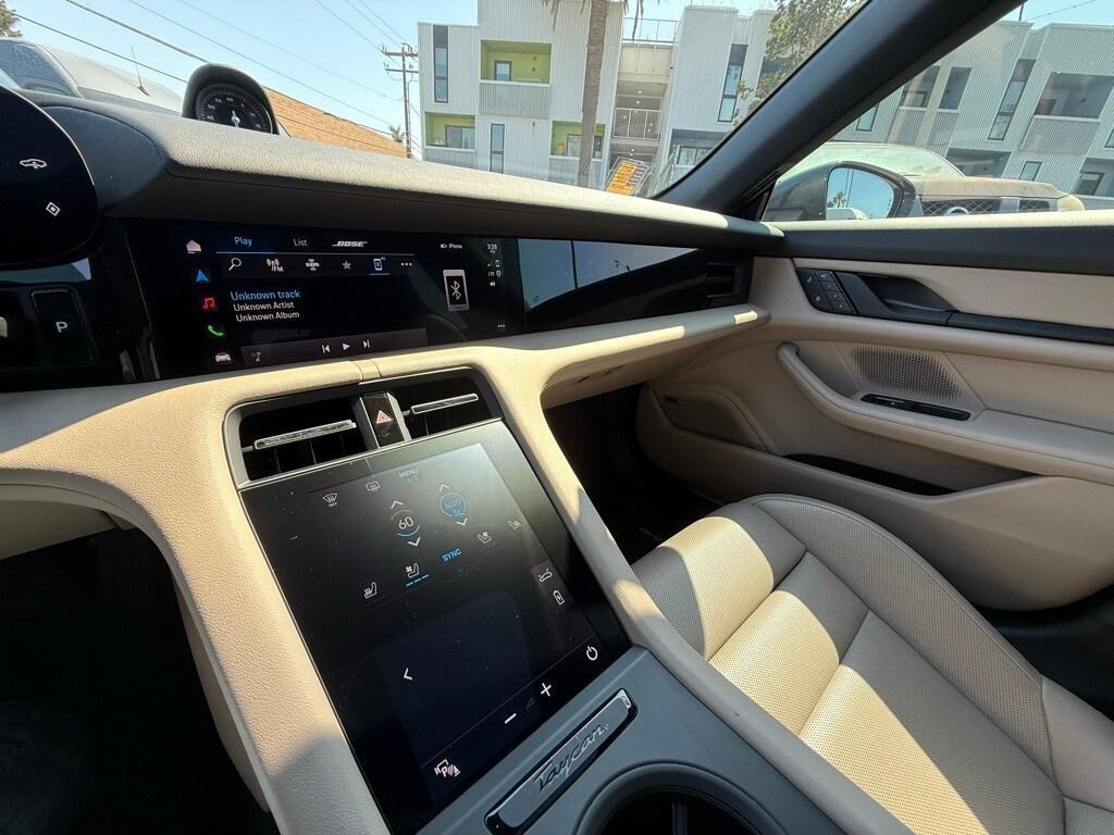 used 2022 Porsche Taycan car, priced at $55,484