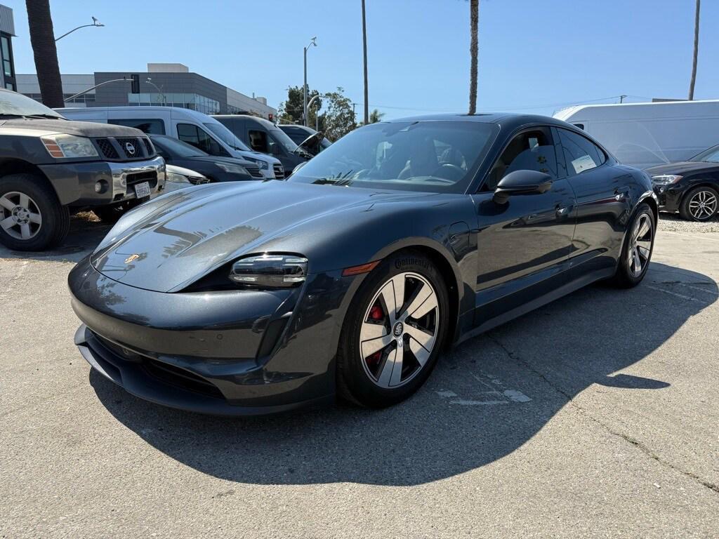 used 2022 Porsche Taycan car, priced at $55,484