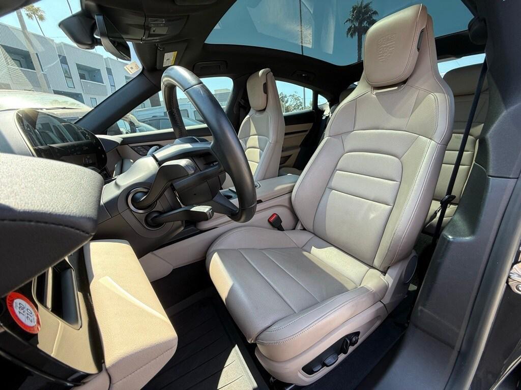 used 2022 Porsche Taycan car, priced at $55,484
