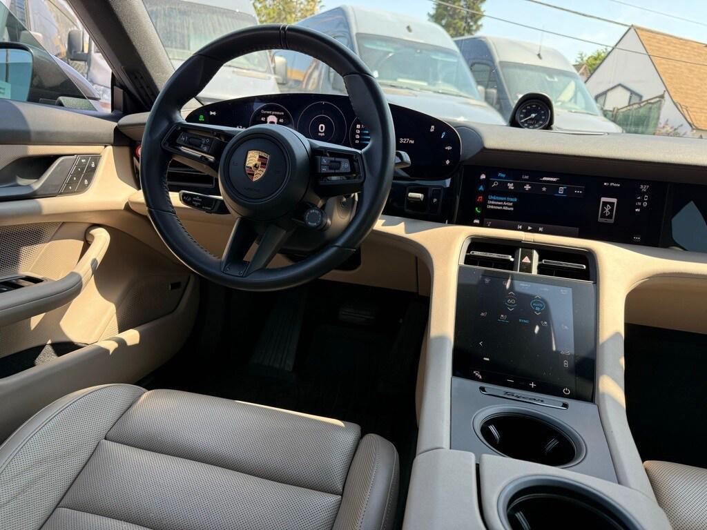 used 2022 Porsche Taycan car, priced at $55,484