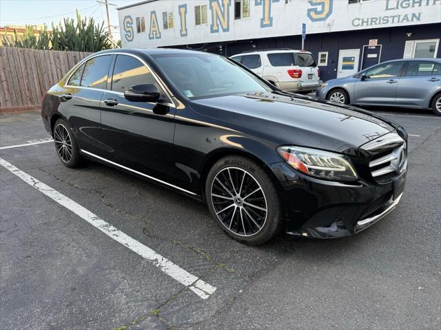 used 2020 Mercedes-Benz C-Class car, priced at $17,999
