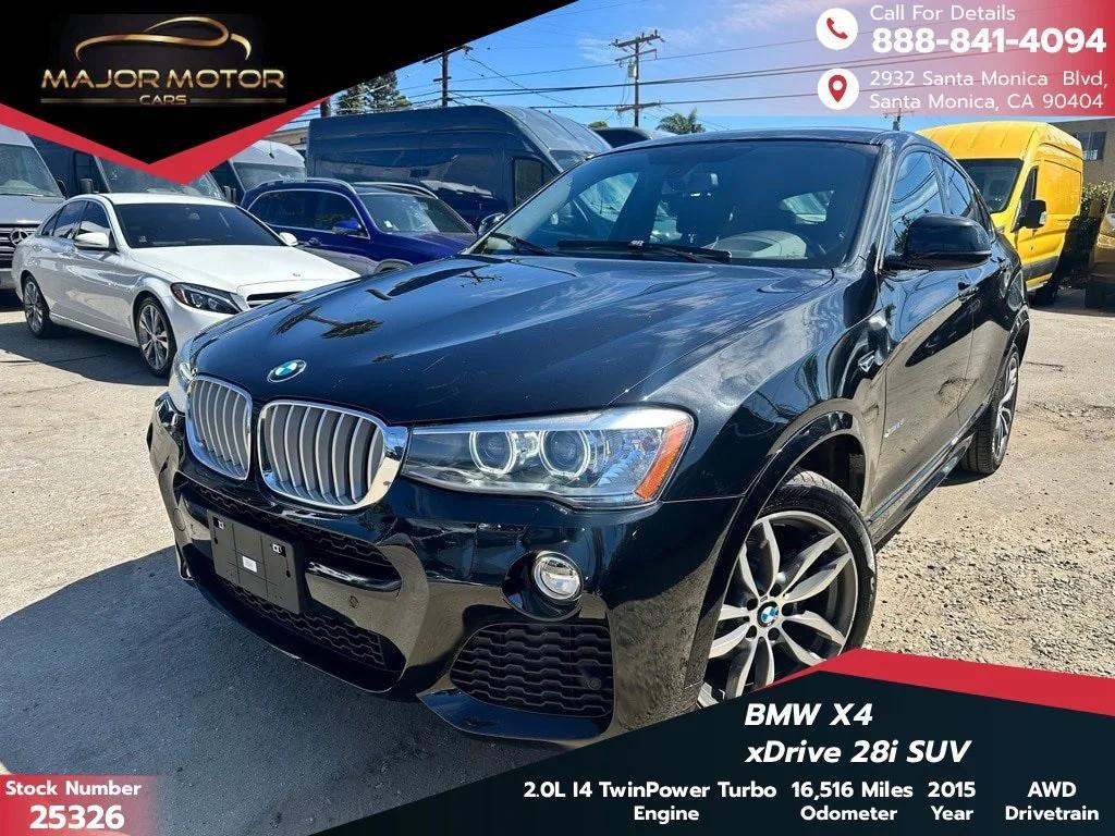 used 2015 BMW X4 car, priced at $17,777
