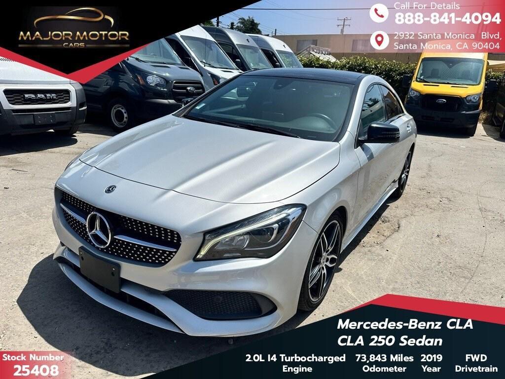used 2019 Mercedes-Benz CLA 250 car, priced at $16,986