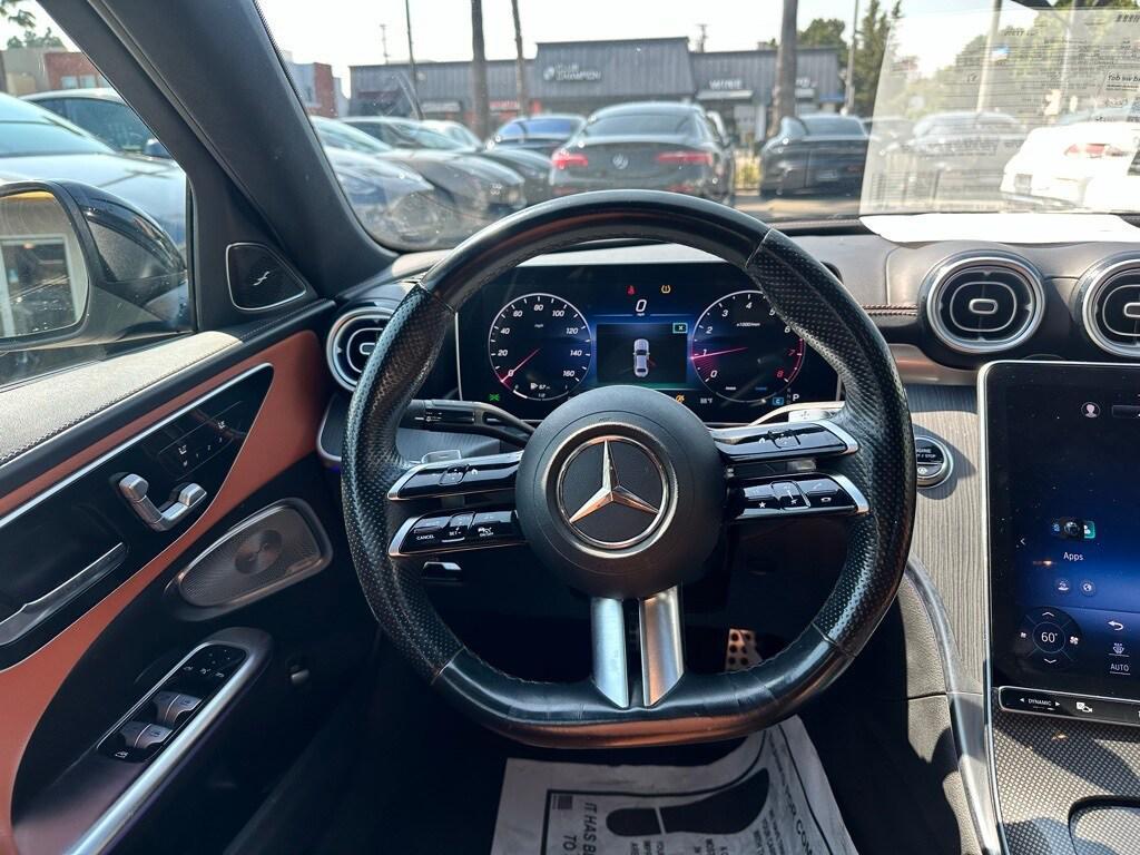 used 2023 Mercedes-Benz C-Class car, priced at $28,999