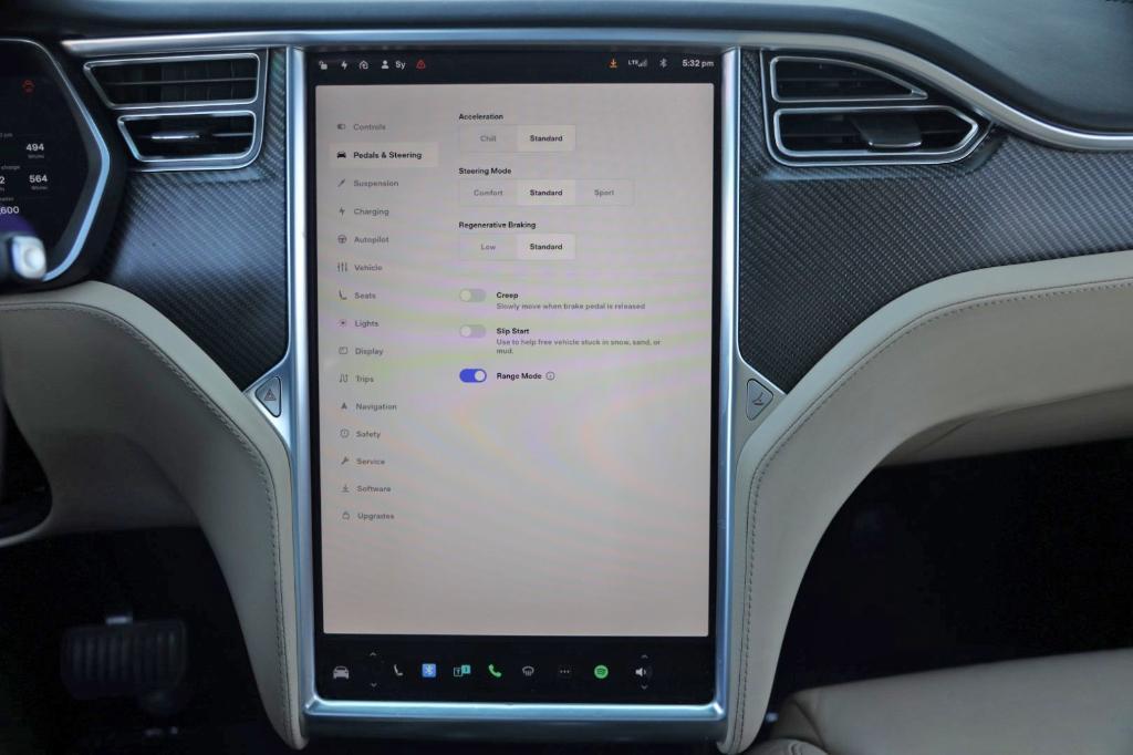 used 2016 Tesla Model X car, priced at $24,500