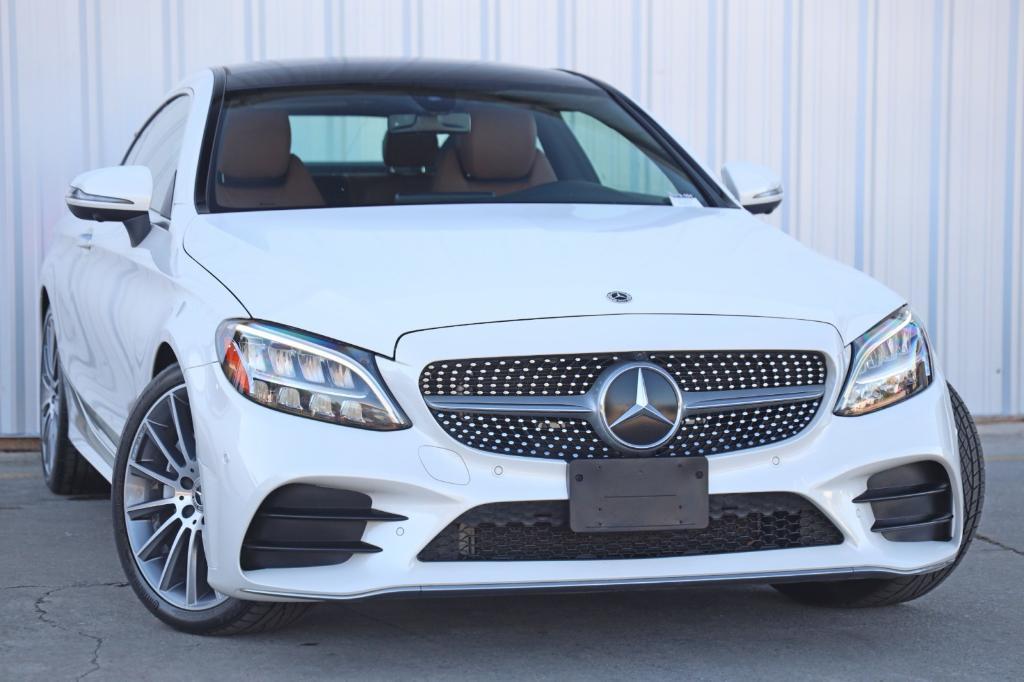 used 2021 Mercedes-Benz C-Class car, priced at $27,000