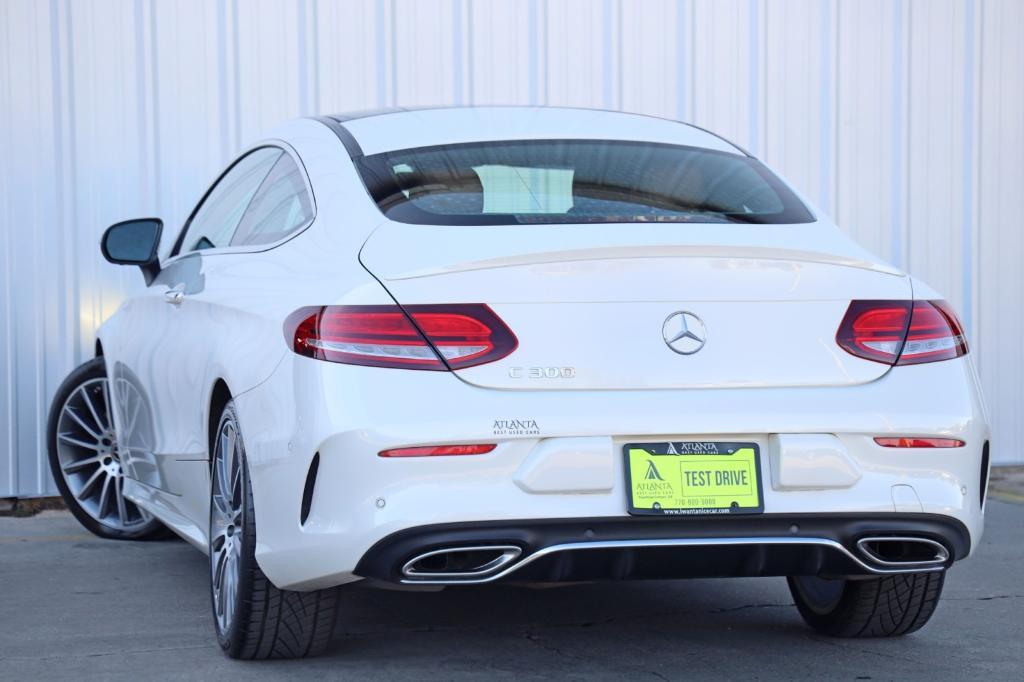 used 2021 Mercedes-Benz C-Class car, priced at $27,000