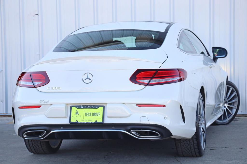 used 2021 Mercedes-Benz C-Class car, priced at $27,000