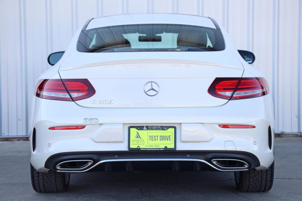 used 2021 Mercedes-Benz C-Class car, priced at $27,000