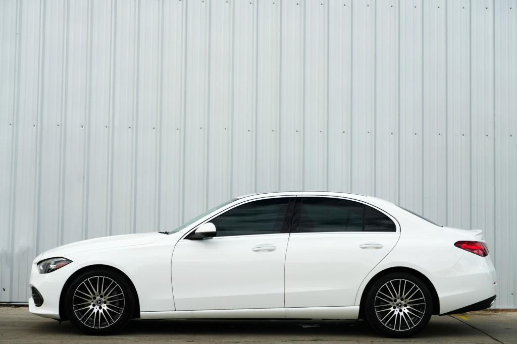 used 2022 Mercedes-Benz C-Class car, priced at $28,000