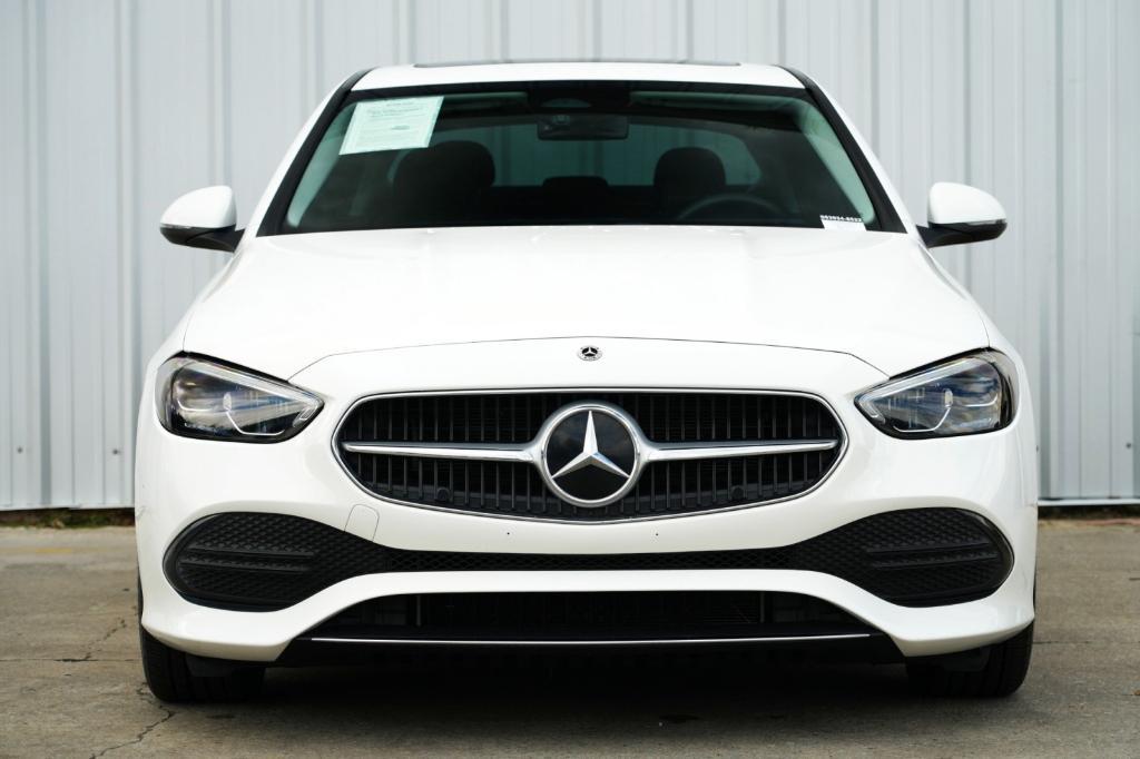 used 2022 Mercedes-Benz C-Class car, priced at $28,000