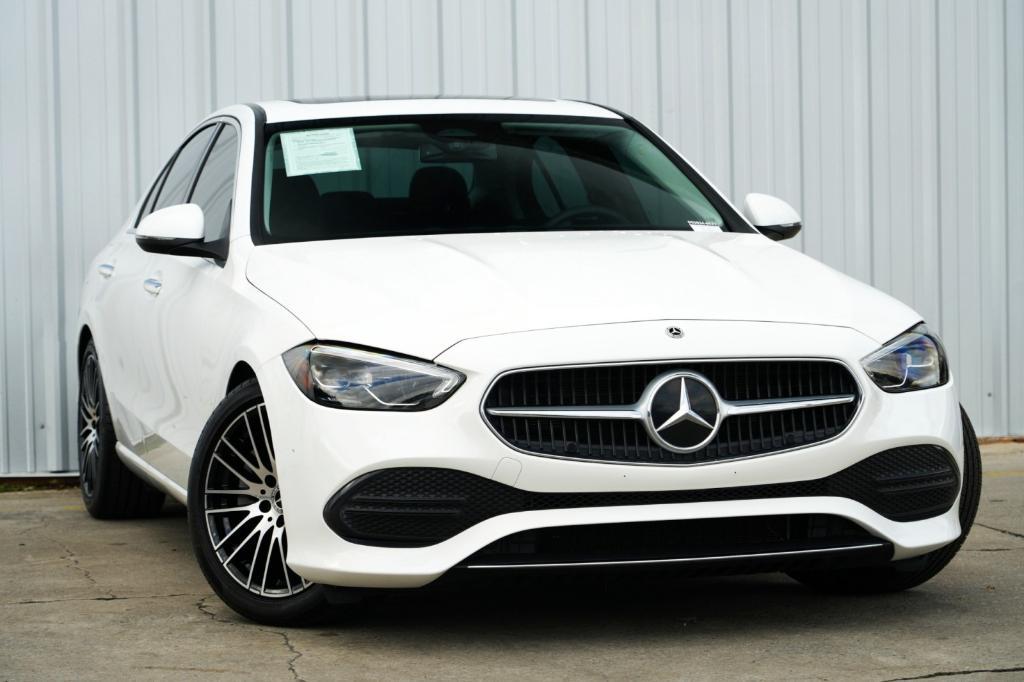 used 2022 Mercedes-Benz C-Class car, priced at $28,000