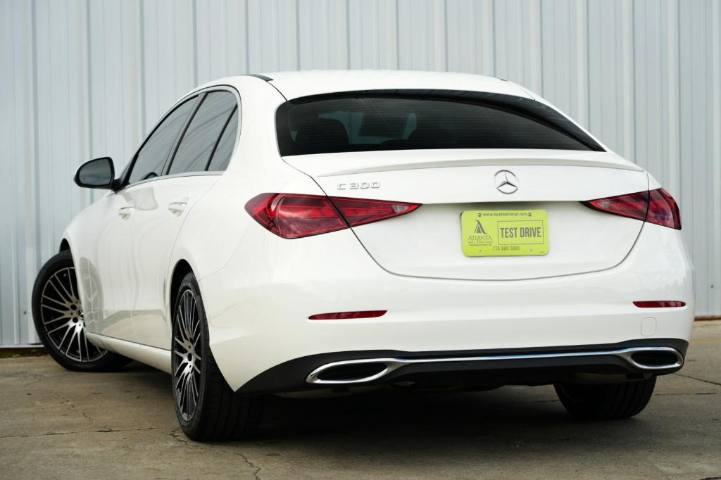 used 2022 Mercedes-Benz C-Class car, priced at $28,000