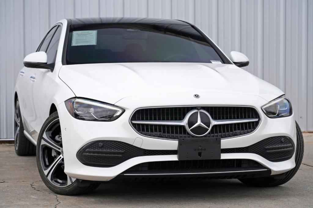 used 2022 Mercedes-Benz C-Class car, priced at $27,500