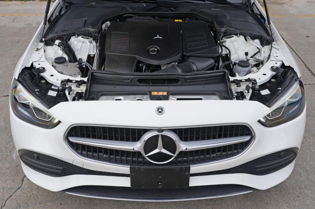 used 2022 Mercedes-Benz C-Class car, priced at $27,500