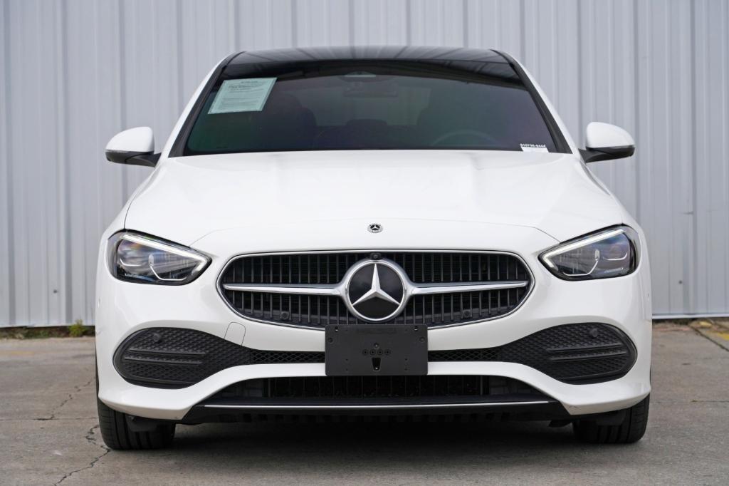 used 2022 Mercedes-Benz C-Class car, priced at $27,500