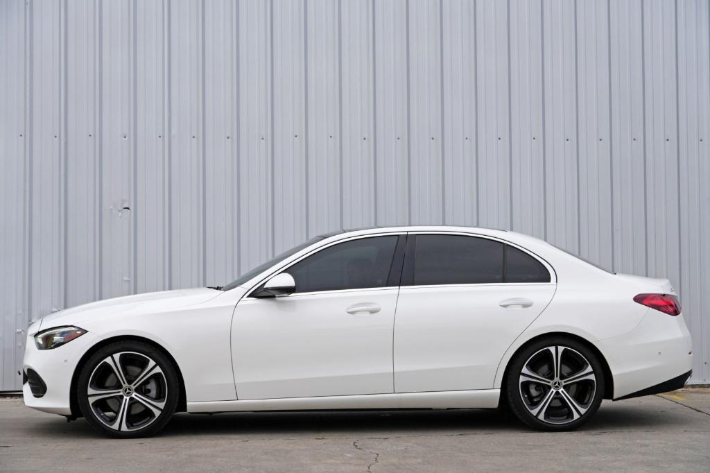used 2022 Mercedes-Benz C-Class car, priced at $27,500