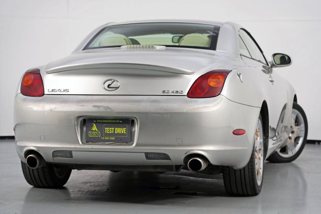used 2002 Lexus SC 430 car, priced at $7,000