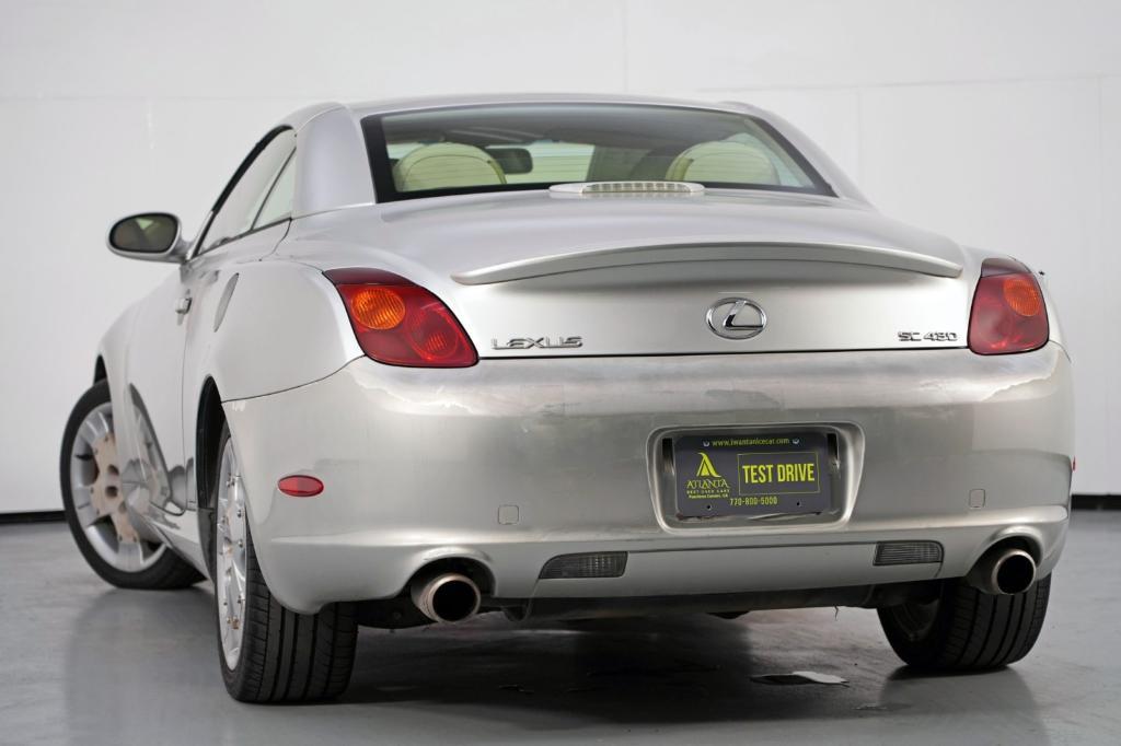 used 2002 Lexus SC 430 car, priced at $7,000