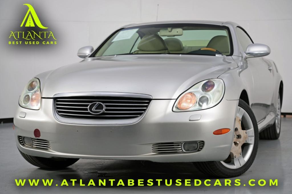used 2002 Lexus SC 430 car, priced at $7,000