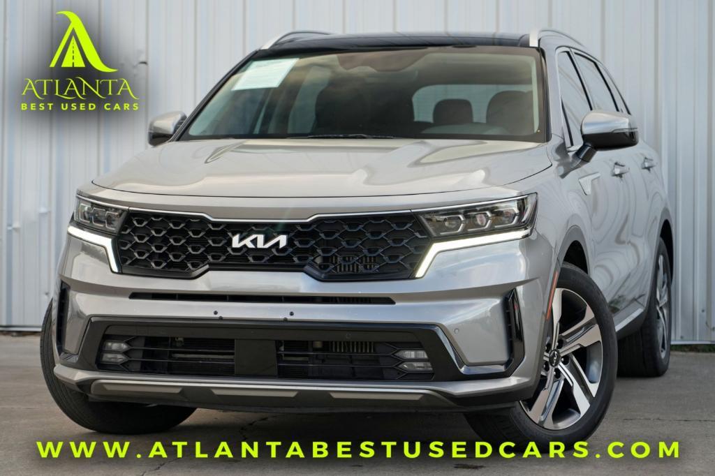 used 2022 Kia Sorento Plug-In Hybrid car, priced at $23,000