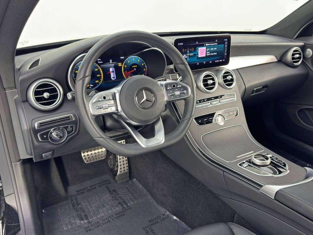 used 2021 Mercedes-Benz C-Class car, priced at $25,000
