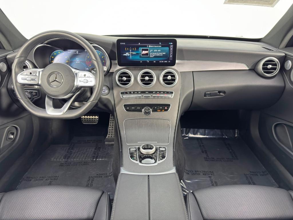 used 2021 Mercedes-Benz C-Class car, priced at $25,000