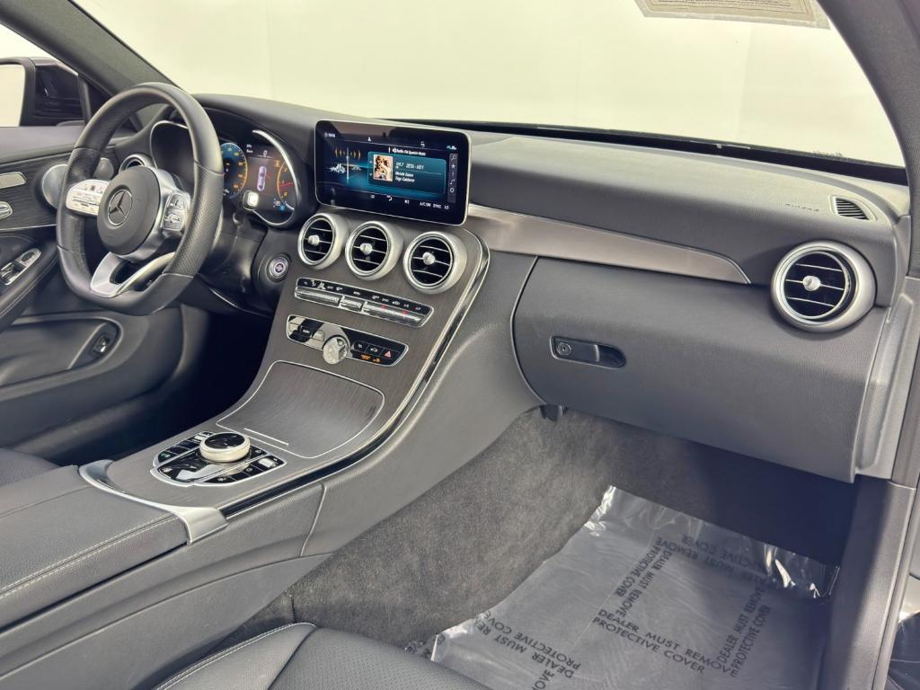 used 2021 Mercedes-Benz C-Class car, priced at $25,000