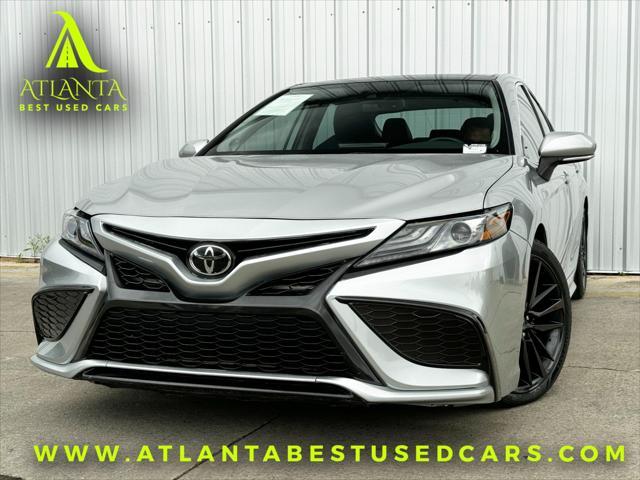 used 2021 Toyota Camry car, priced at $20,500