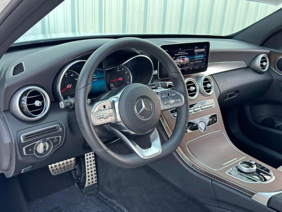 used 2020 Mercedes-Benz C-Class car, priced at $21,000