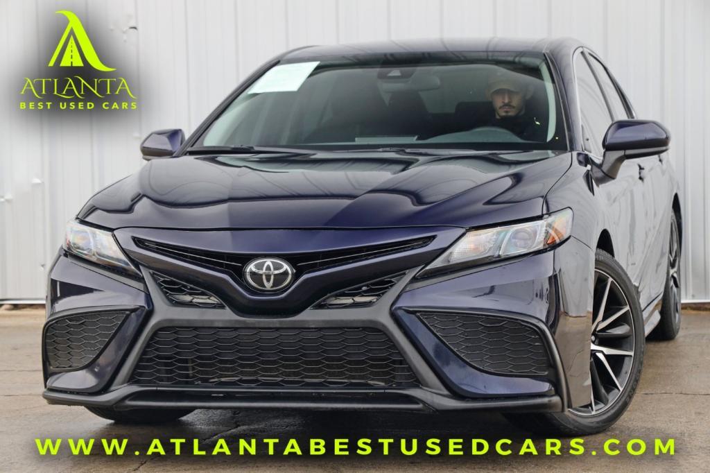 used 2021 Toyota Camry car, priced at $19,000