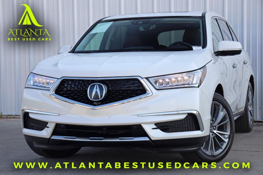 used 2019 Acura MDX car, priced at $21,500