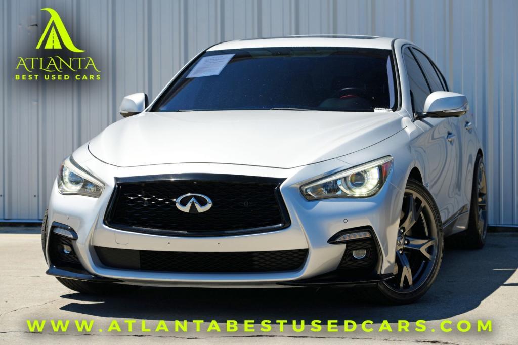 used 2020 INFINITI Q50 car, priced at $18,000
