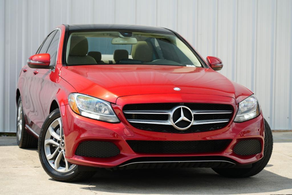 used 2017 Mercedes-Benz C-Class car, priced at $11,000
