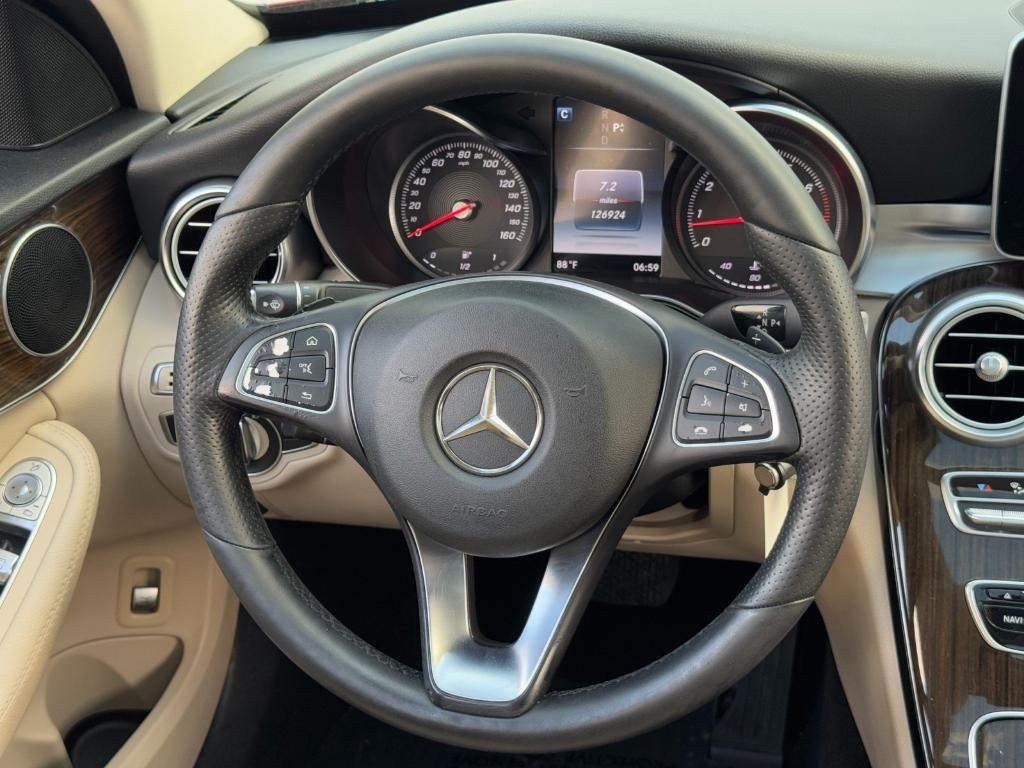 used 2017 Mercedes-Benz C-Class car, priced at $11,000