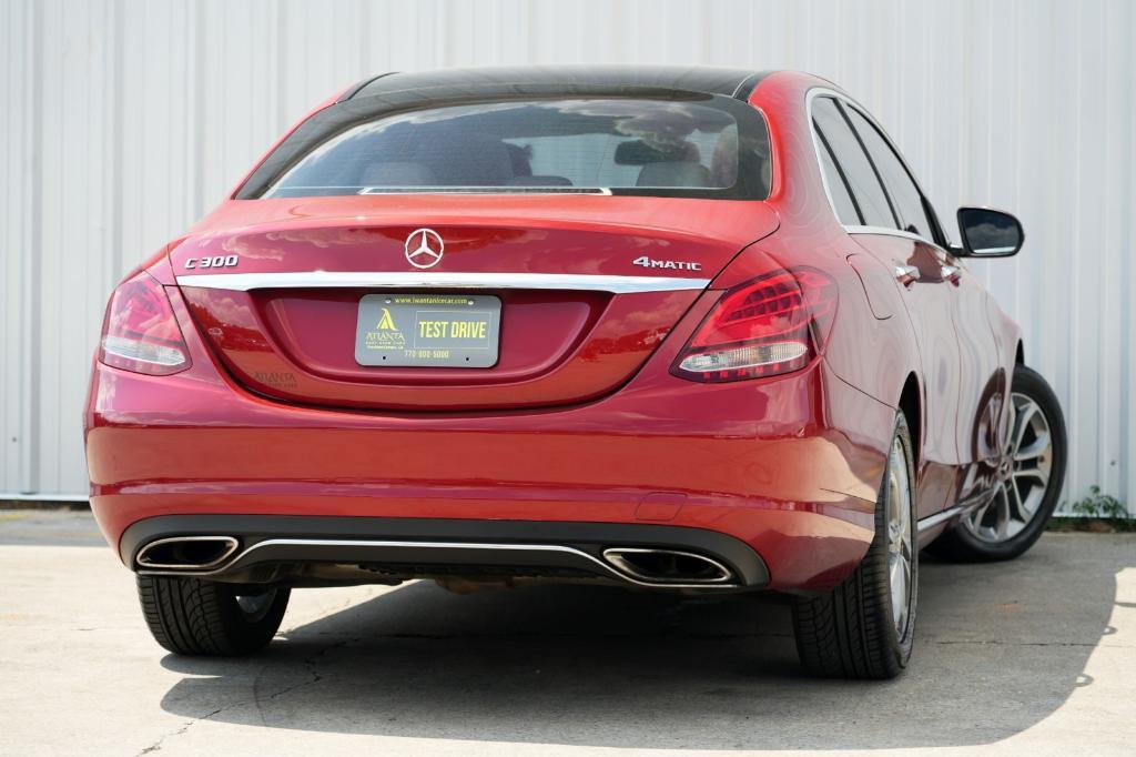 used 2017 Mercedes-Benz C-Class car, priced at $11,000