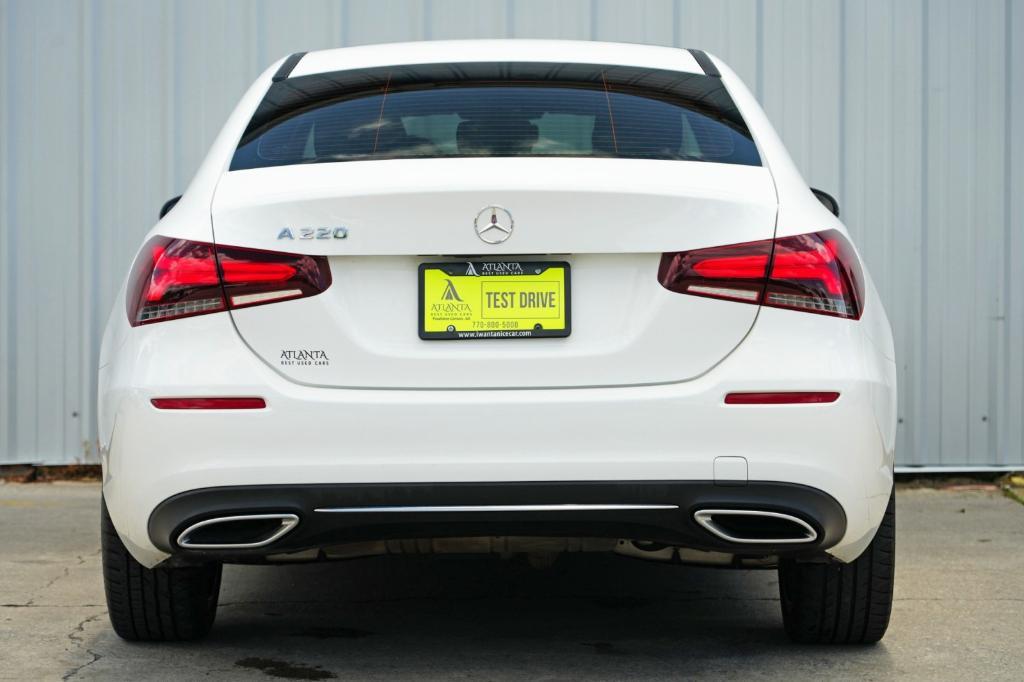 used 2022 Mercedes-Benz A-Class car, priced at $22,000