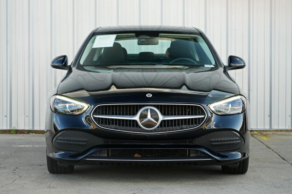 used 2022 Mercedes-Benz C-Class car, priced at $28,000