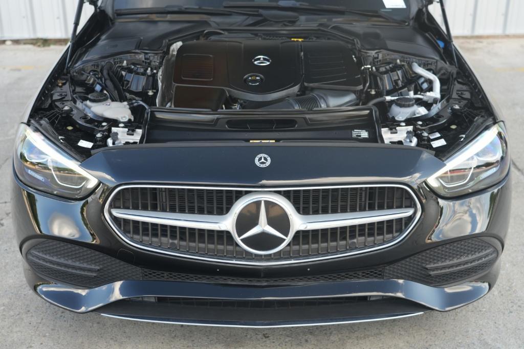 used 2022 Mercedes-Benz C-Class car, priced at $28,000