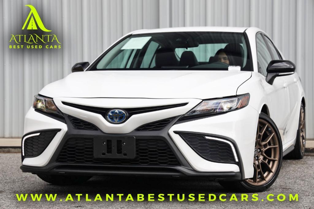 used 2023 Toyota Camry Hybrid car, priced at $21,500