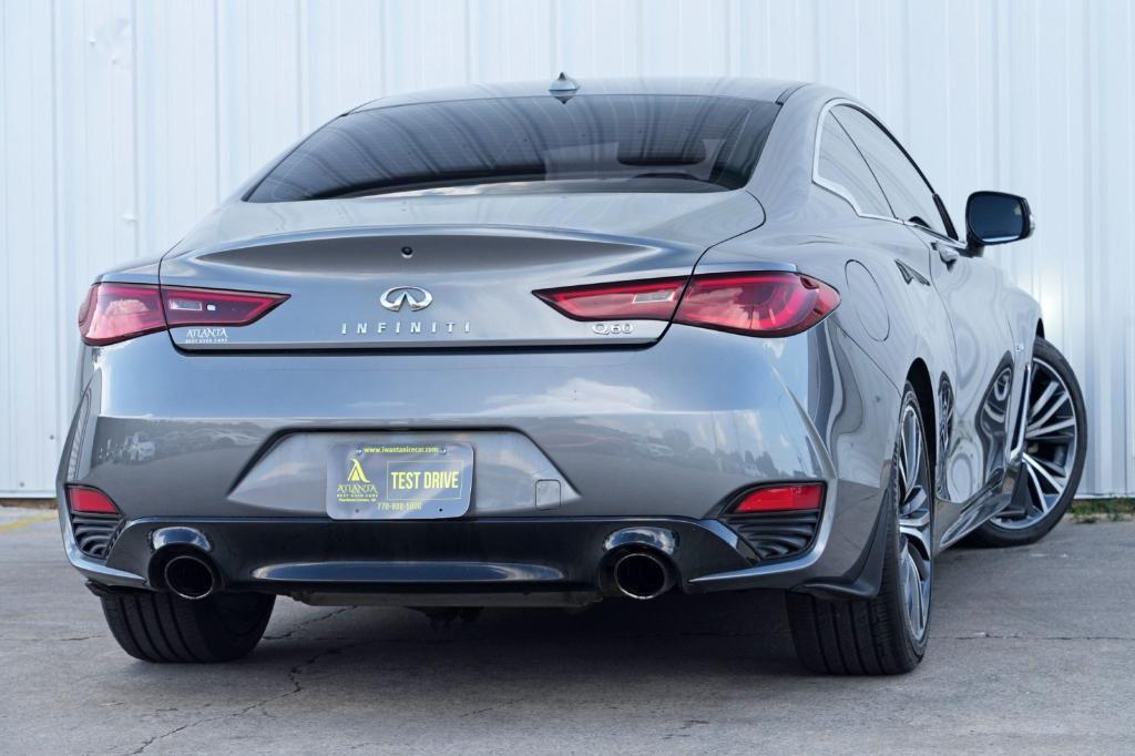 used 2018 INFINITI Q60 car, priced at $19,000