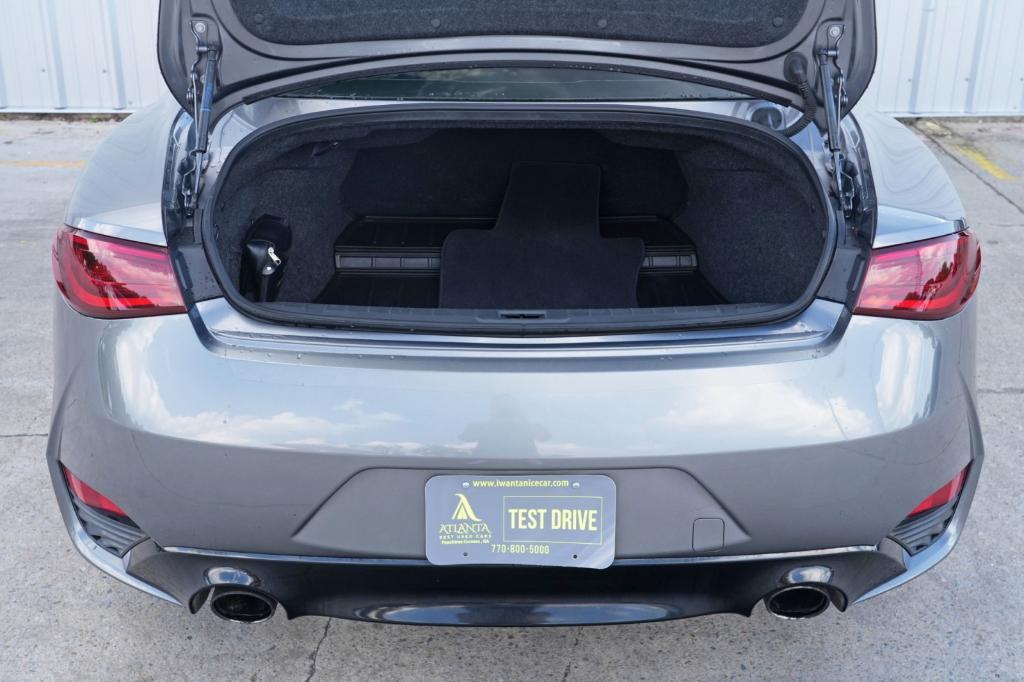 used 2018 INFINITI Q60 car, priced at $19,000