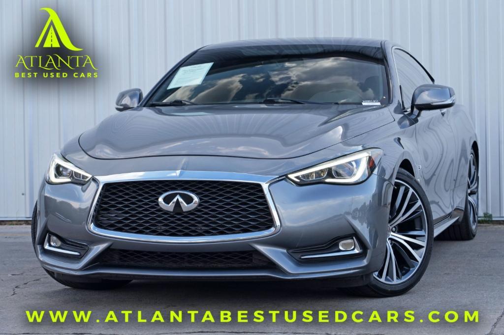 used 2018 INFINITI Q60 car, priced at $19,000