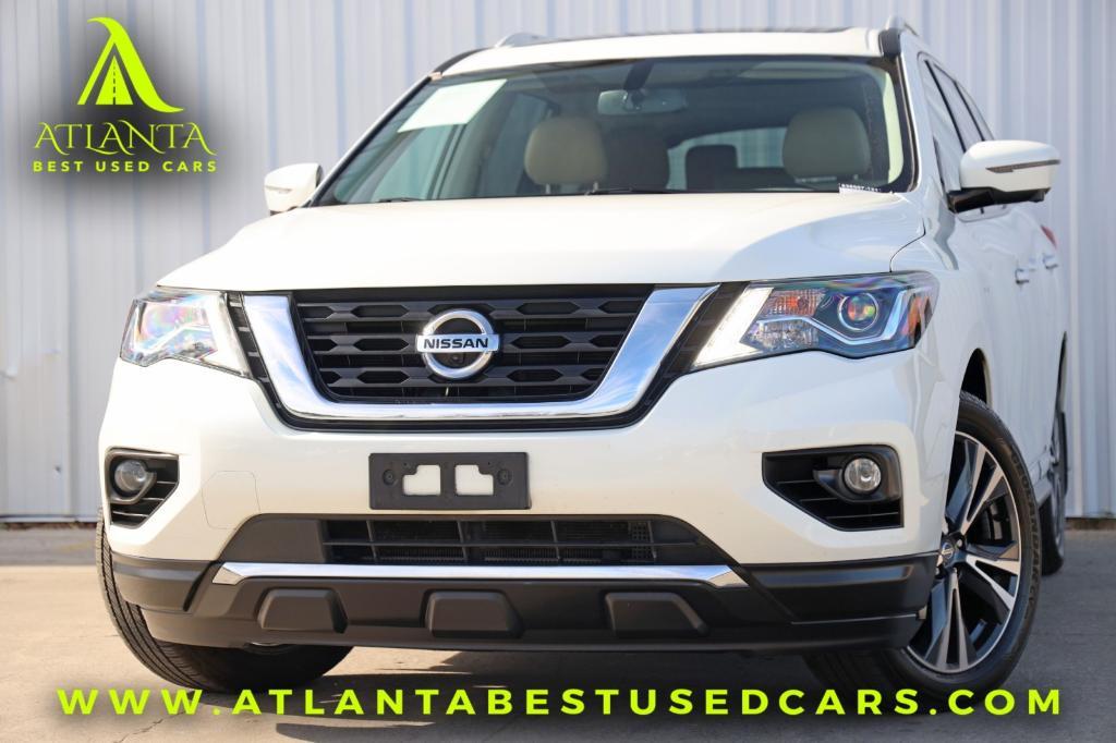 used 2020 Nissan Pathfinder car, priced at $21,500