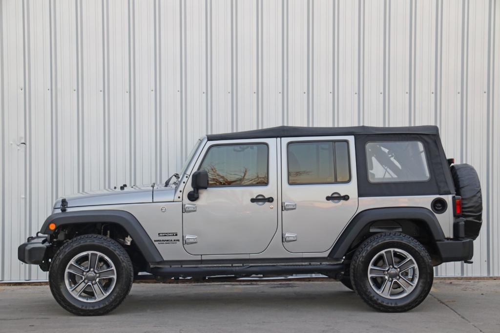 used 2017 Jeep Wrangler Unlimited car, priced at $19,000