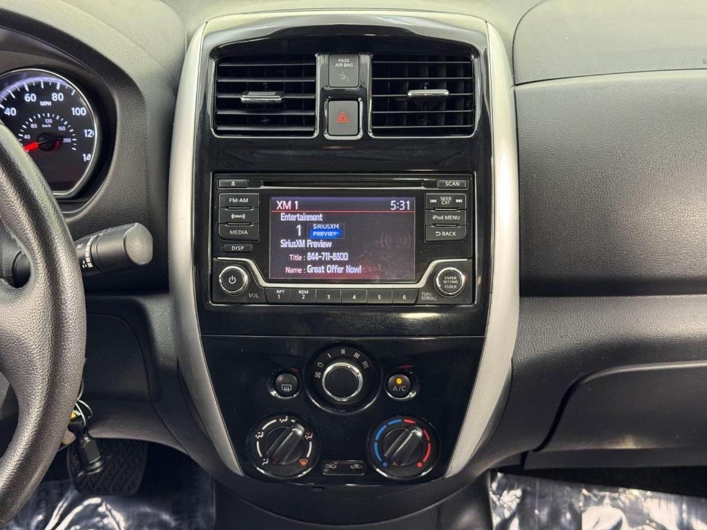 used 2018 Nissan Versa car, priced at $6,500