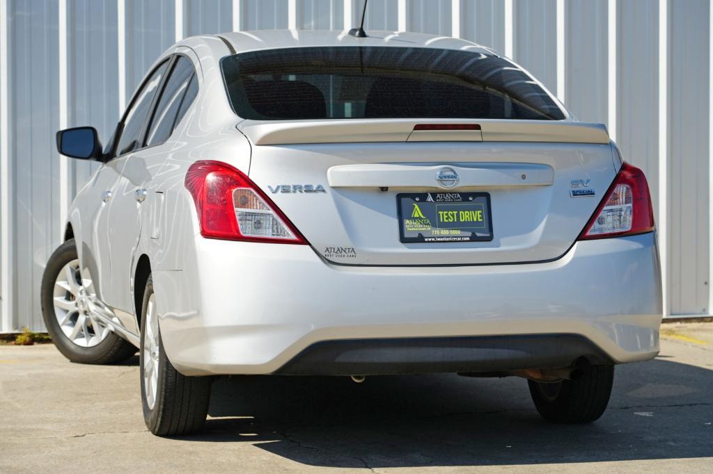used 2018 Nissan Versa car, priced at $6,500